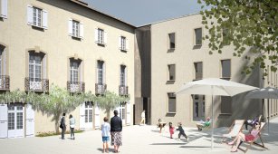 Nouvelle façade musée de Lodève