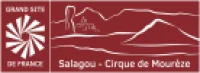 Cartouche Grand Site de France Salagou - Cirque de Mour&egrave;ze