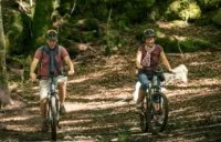 V&eacute;lo en for&ecirc;t de l'Escandorgue
