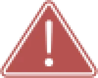 Panneau attention triangle rouge