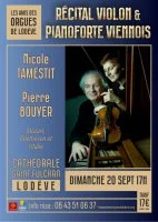 R&eacute;cital violon pianoforte &copy; Ltigraphik