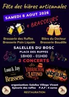 FETE DES BIERES ARTISANALES &copy; SALELLES VILLAGE VIVANT