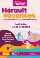 Affiche de la Tourn&eacute;e H&eacute;rault Vacance &copy; D&eacute;partement de l'H&eacute;rault