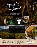 Vignobles en Sc&egrave;ne Grotte de Labeil &copy; Grotte de Labeil