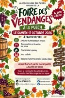 Foire des Vendanges puech &copy; Comit&eacute; des f&ecirc;tes Le Puech