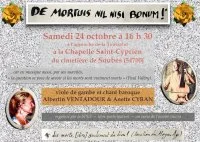 Affiche concert &copy; Albertin Ventadour