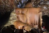 Grotte de Clamouse - Niagara rouge &copy; Philippe Crochet