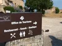 Signal&eacute;tique Baume Auriol &copy; Antonnella Kadouche - CC Lod&eacute;vois et Larzac