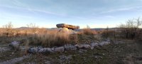 Lever de soleil au dolmen de la Prunarède © Communauté de communes Lodévois et Larzac