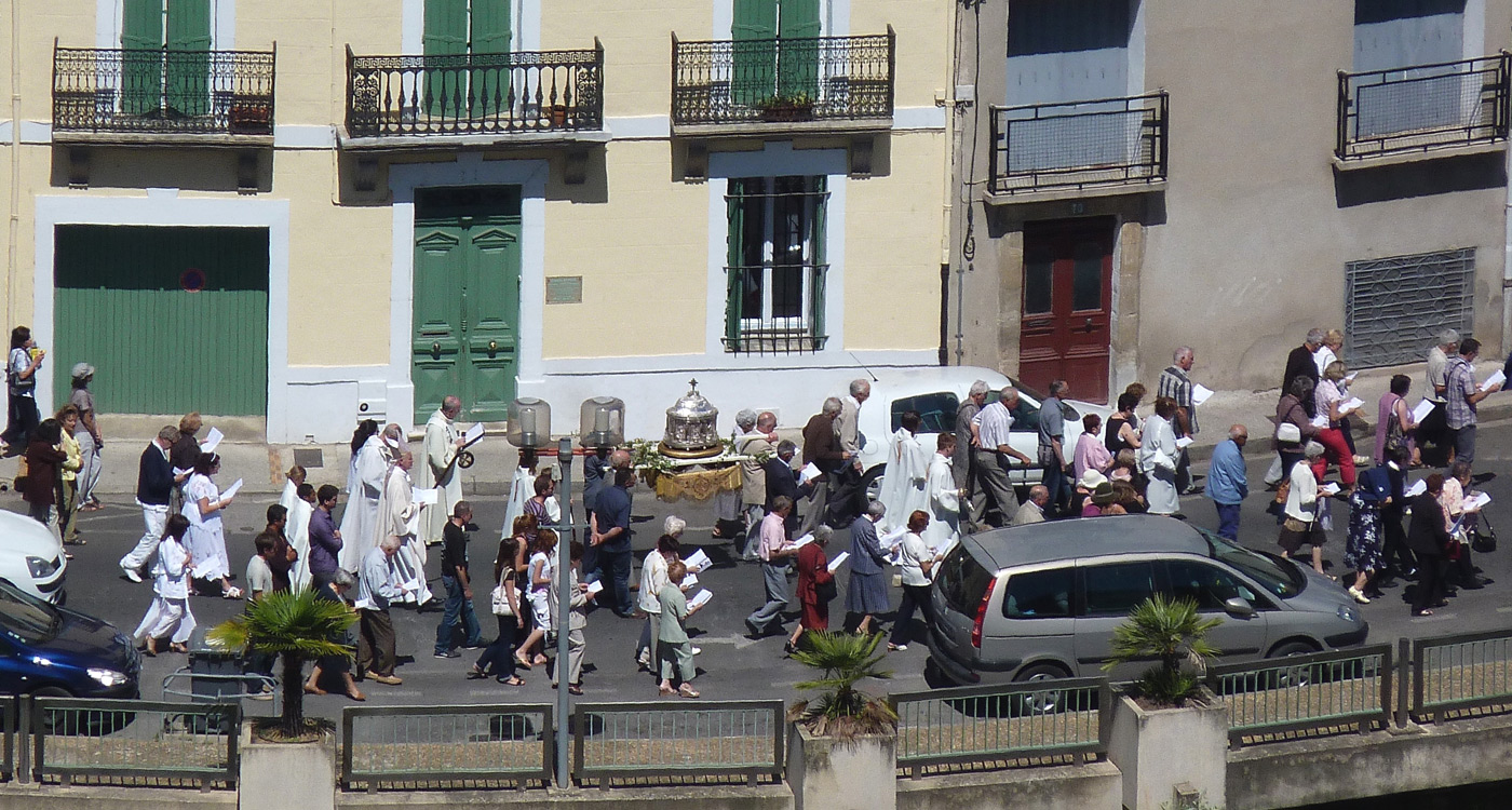 Procession en l&#039;honneur de Saint-Fulcran