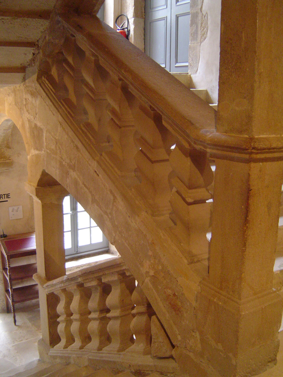 Escalier monumental de l’hôtel Fleury