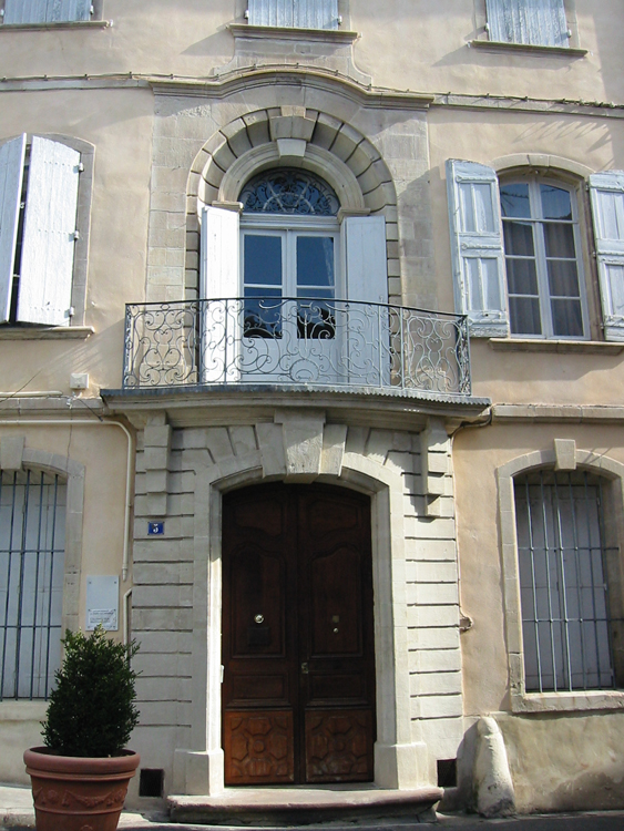 Façade de l&#039;Hôtel Vernet, sur la Palce Alsaca Lorraine